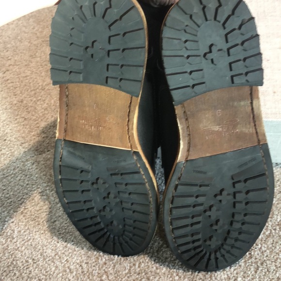 NWOT Warfield and Grand Simms ll black leather lace up boot 9 - Picture 7 of 7